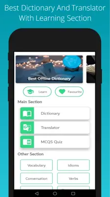 Offline English Hindi Dictionary  Hindi Translato android App screenshot 0